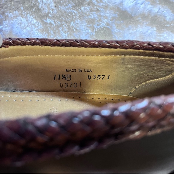 Allen Edmonds Newcomb Black/Brown Leather Loafers Size 11.5B main image 7
